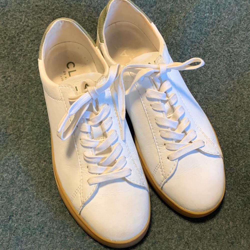 CLAE organic canvas sneakers Vegan Size 6